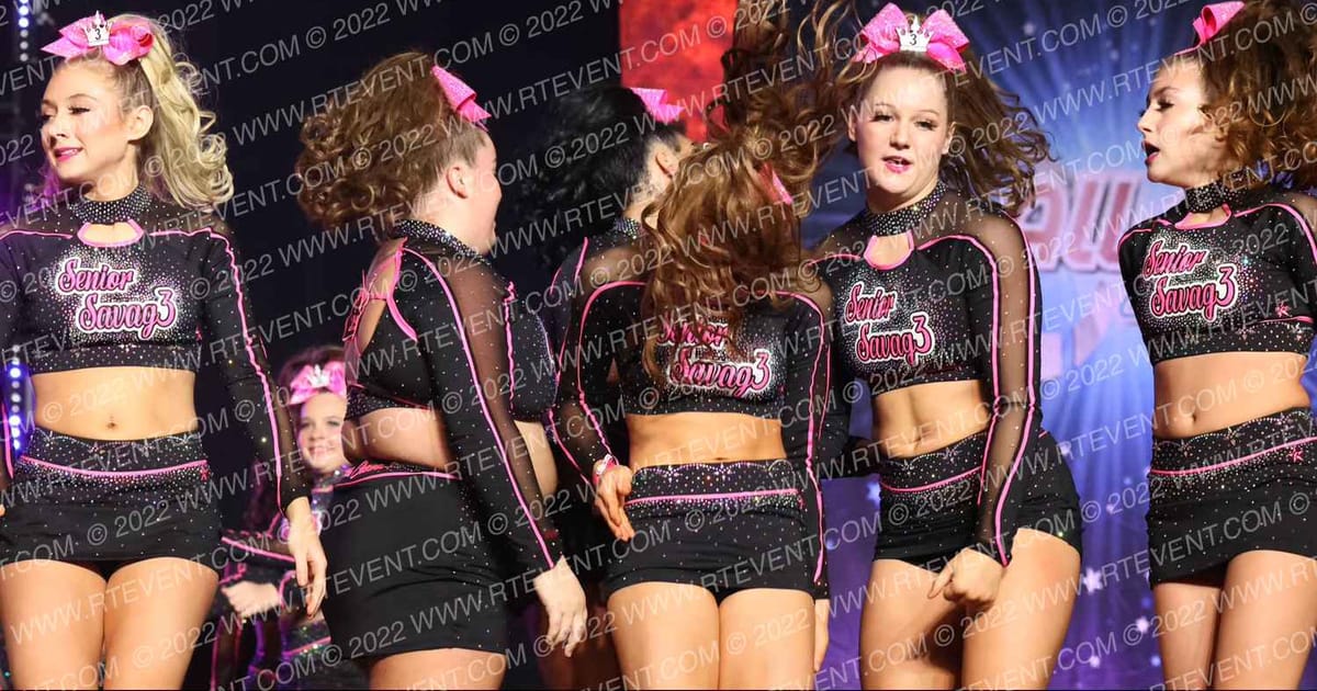 Power Cheer! Senior Savag3 · All Out Nationals day two