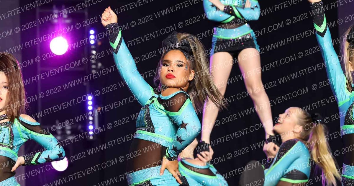 Cheer Force Allstars Gravity · All Out Nationals day two
