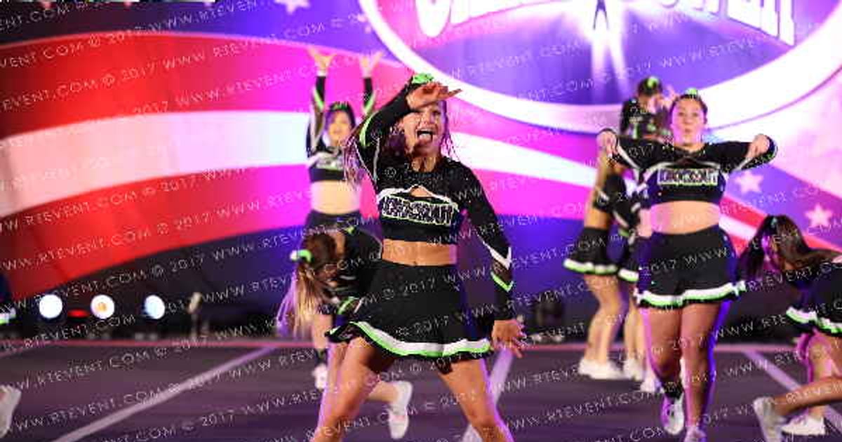 KO Cheer Lady Jabs · American Cheer Power Southern Nationals DIDII