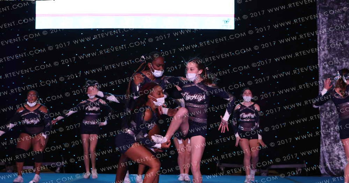 Fly High Cheer and Tumble Lady Belles · Aloha Upper Marlboro Showdown