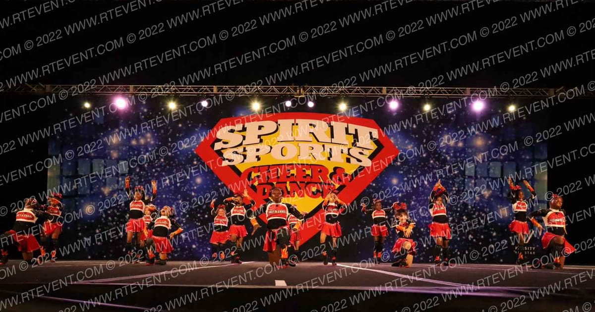 East Coast Flames Allstars Hotties · Spirit Sports Kissimmee Nationals