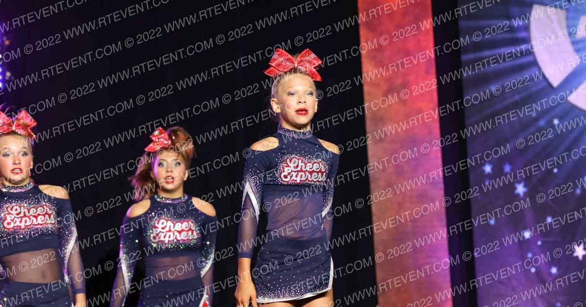 Cheer Express Allstars Bombshells · All Out Nationals day two