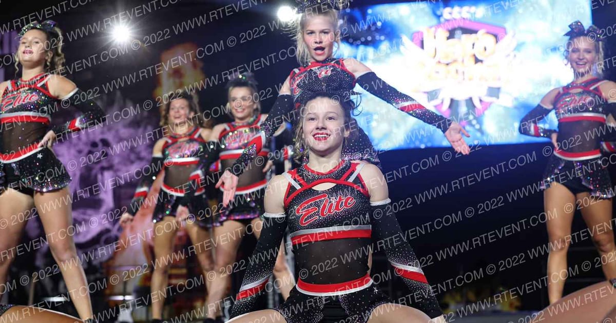 Elite Cheer Michigan ICON · Hard Rockin National Cheer Day
