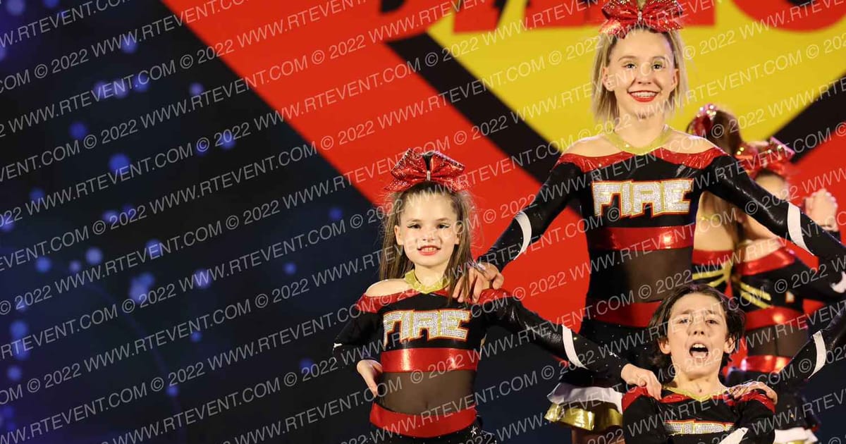 Fire Cheer Allstars RockStars · Spirit Sports Kissimmee Nationals