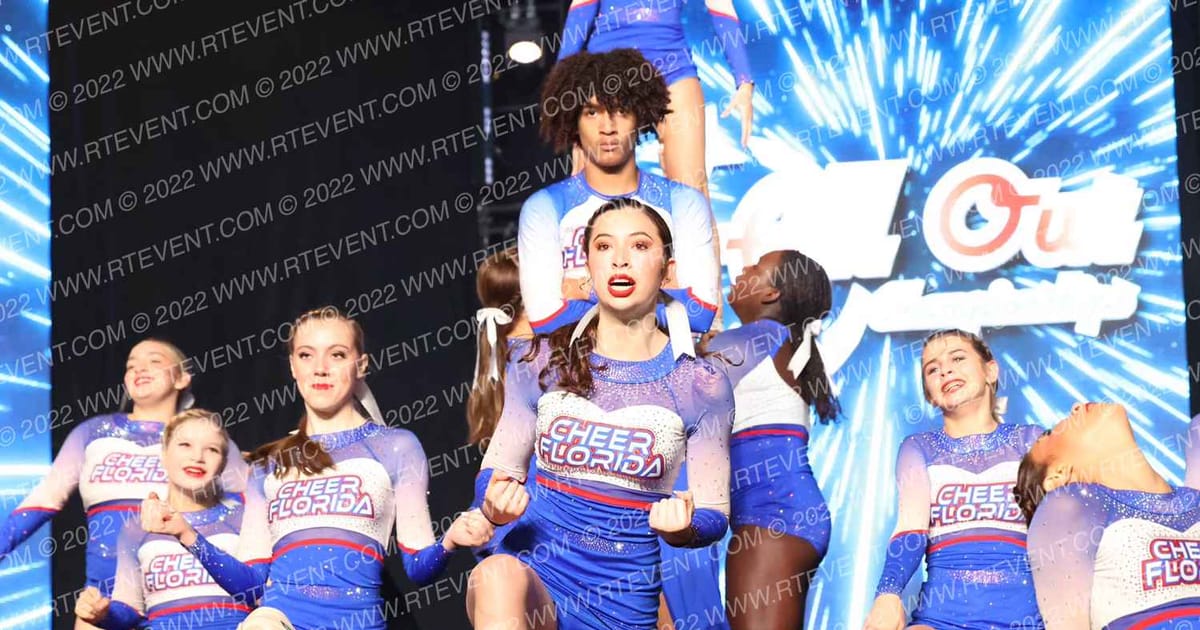 Cheer Florida Allstars Titans · All Out Nationals day two