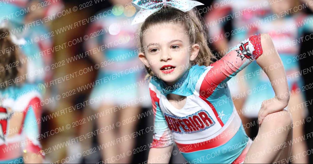 Superior Athletics Youth Sizzle · Hard Rockin National Cheer Day
