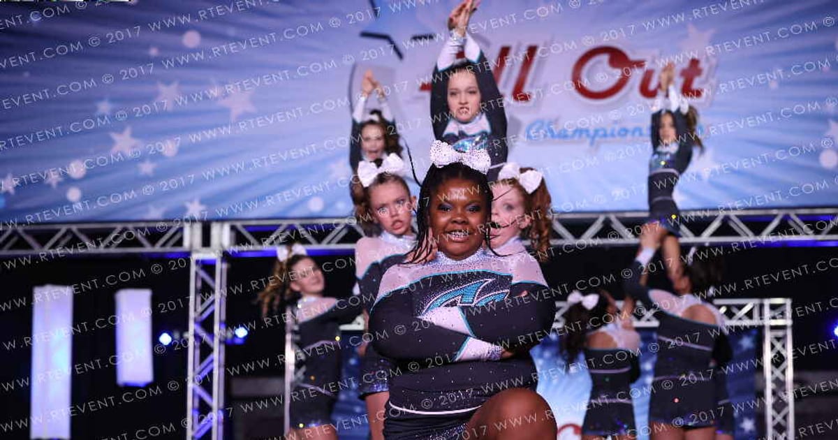 Cheer Sport Sharks New England Lifeguards · The All Out Nationals