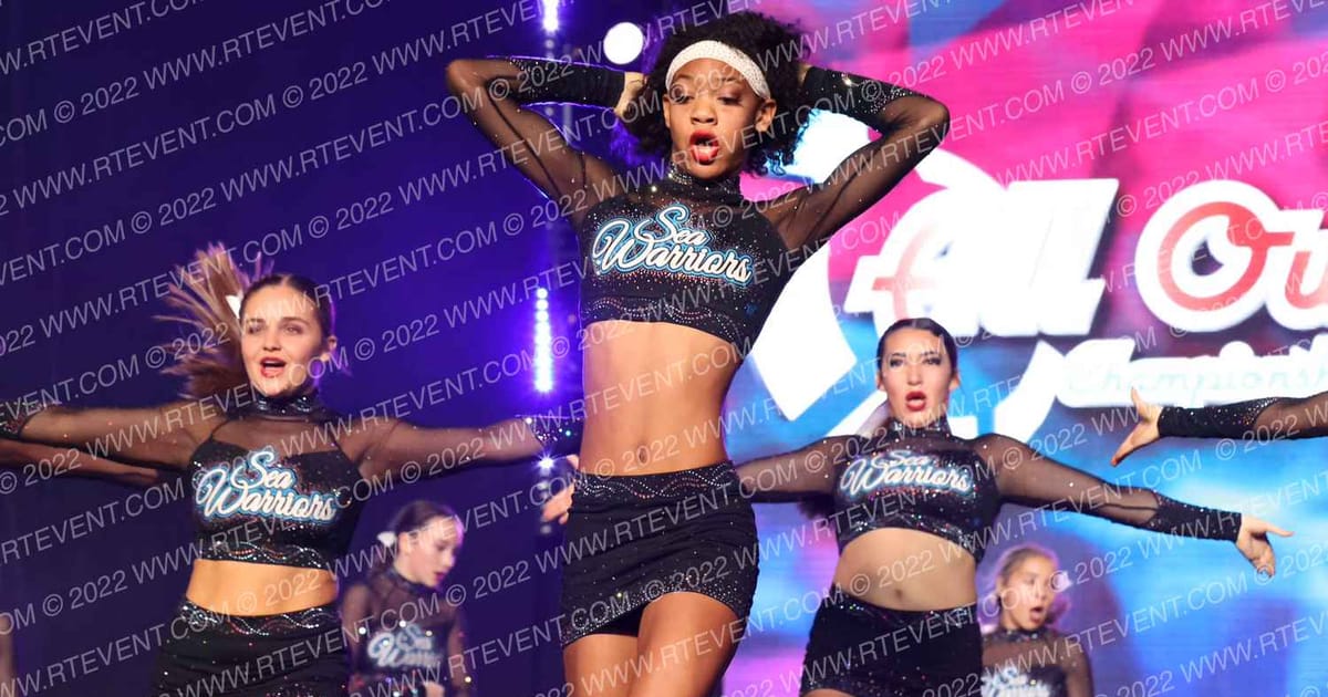 Cheer Florida Allstars Sea Warriors · All Out Nationals day two