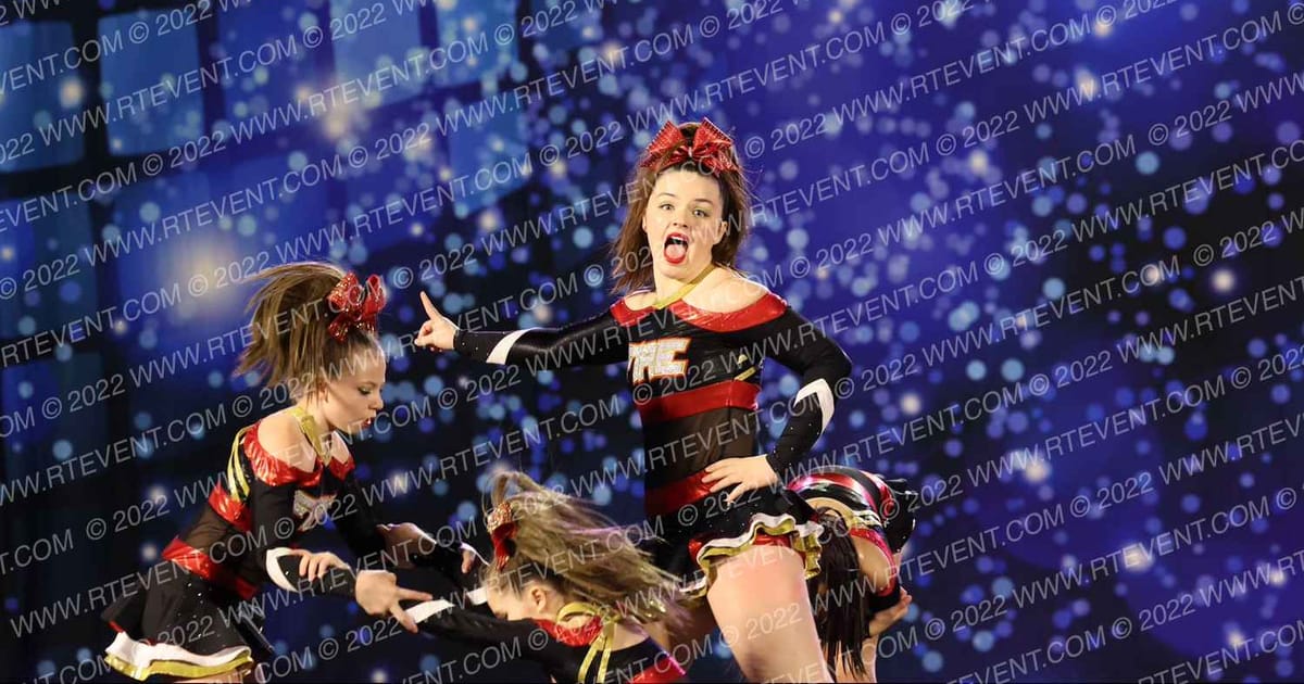 Fire Cheer Allstars FAMOUS · Spirit Sports Kissimmee Nationals