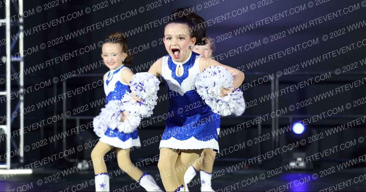 Rainbow Dance Academy TINY ELITE POM · Athletic Championships Nationals Dance Grand Nationals