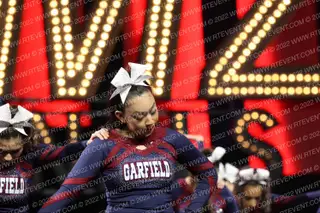GARFIELD HIGH SCHOOL VARSITY RED Varsity Cheer