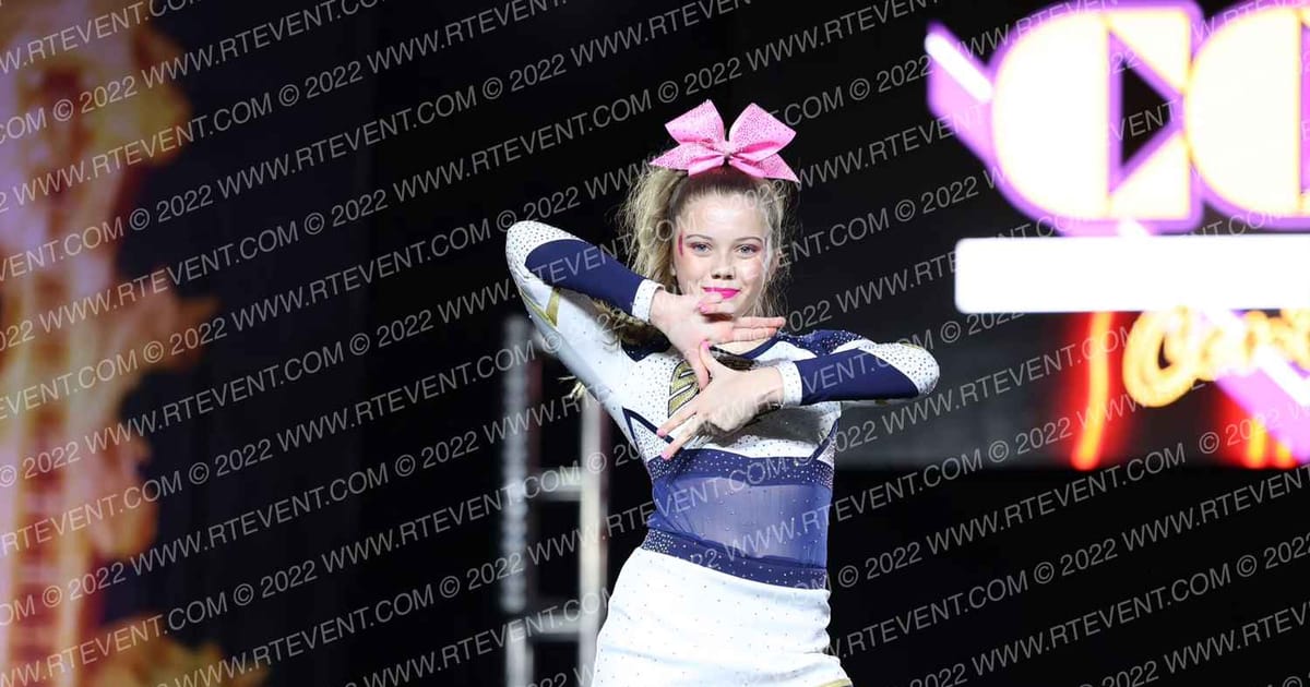 TGS Shocks All-Stars Pink Lightning · Hard Rockin National Cheer Day