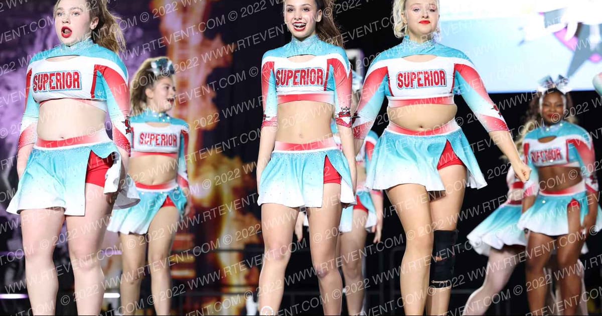 Superior Athletics Senior Superstars · Hard Rockin National Cheer Day