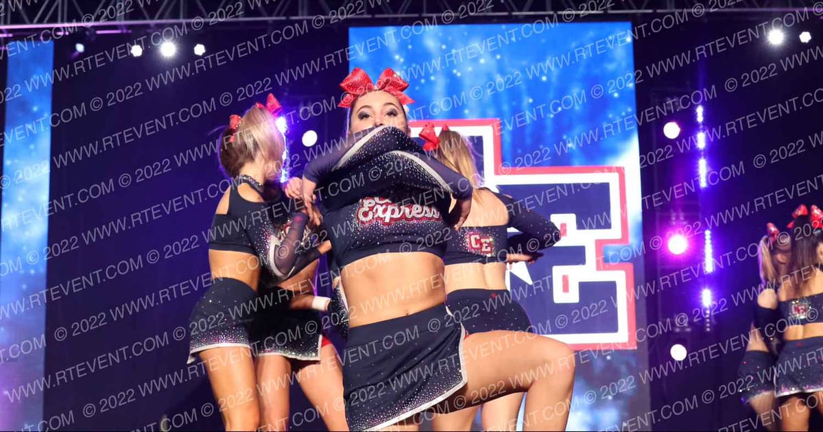 Cheer Express Allstars Bomb Squad · All Out Nationals day two