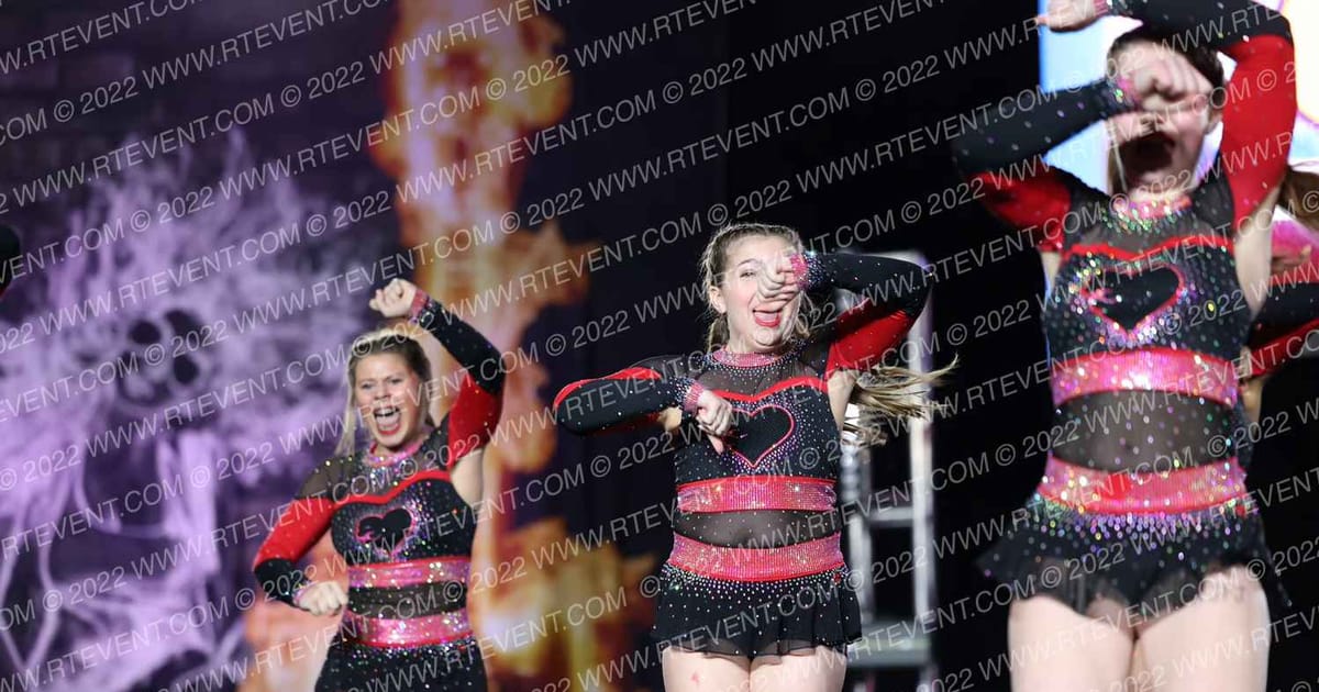Elite Heat All Stars Red Hot · Hard Rockin National Cheer Day