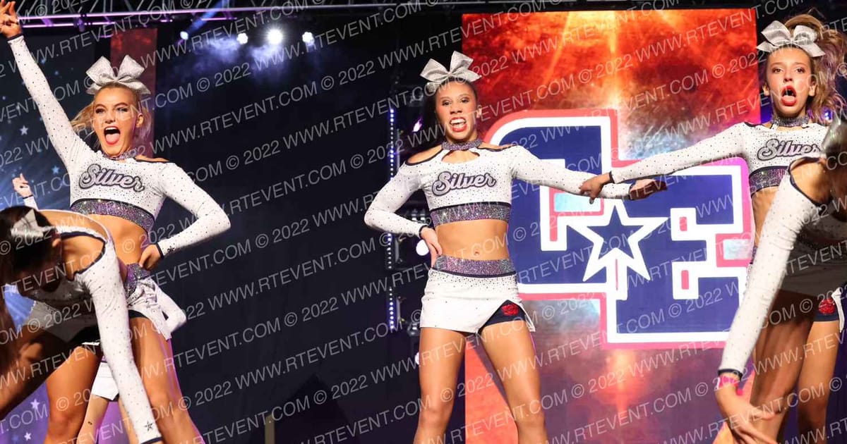 Cheer Express Allstars Miss Silver · All Out Nationals day two