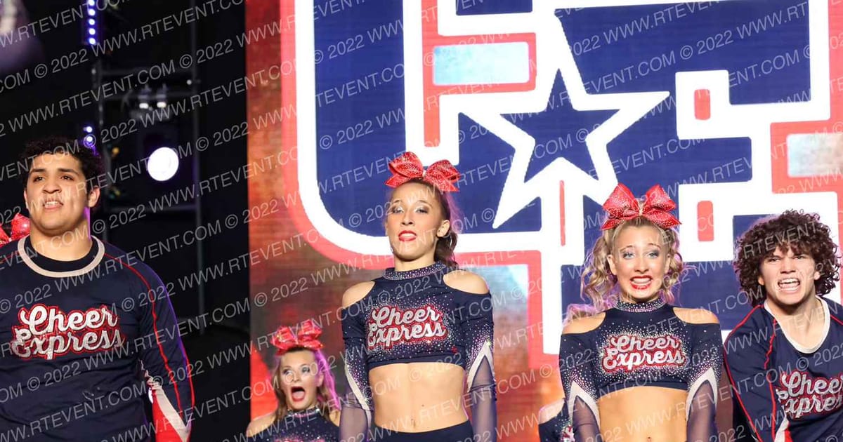 Cheer Express Allstars Camo Coed · All Out Nationals day two