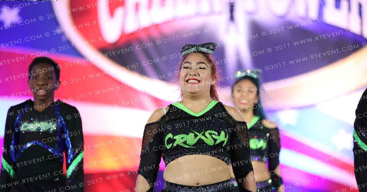 Cheer-tastics Crush All Star Cheer Cyanide · American Cheer Power Southern Nationals DIDII