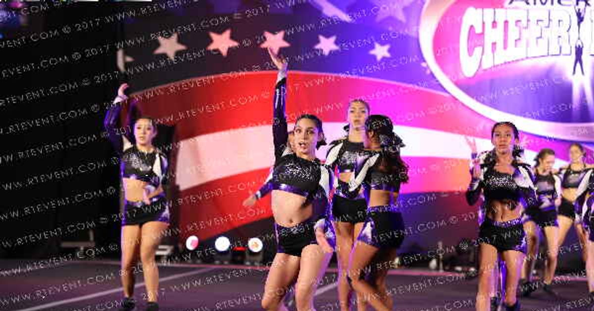 Spirit Athletics Gems Diamonds · American Cheer Power Southern Nationals DIDII