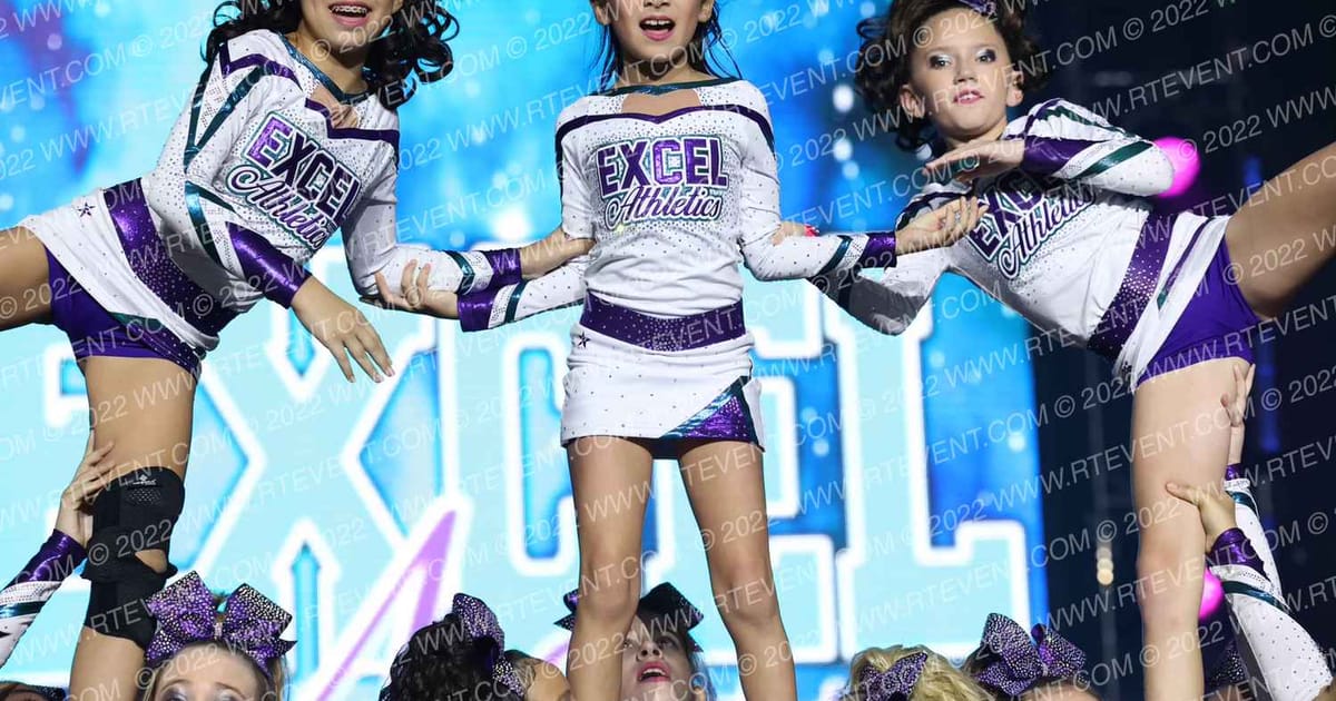 Excel Athletics Weather Girls · All Out Nationals day two