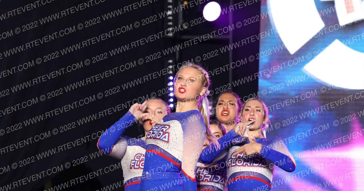 Cheer Florida Allstars Electra · All Out Nationals day two