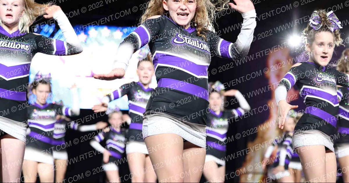 North Country Elite Blaze · Hard Rockin National Cheer Day