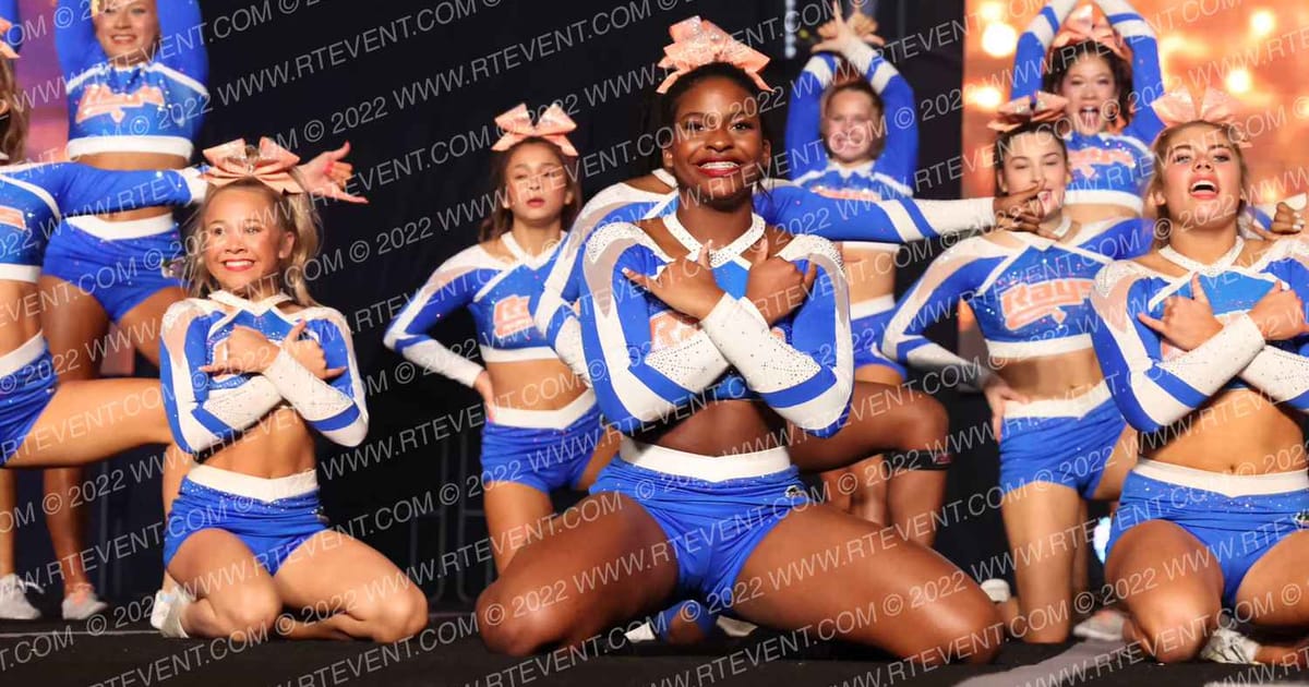 The Stingray Allstars Marietta Peach · All Out Nationals day two