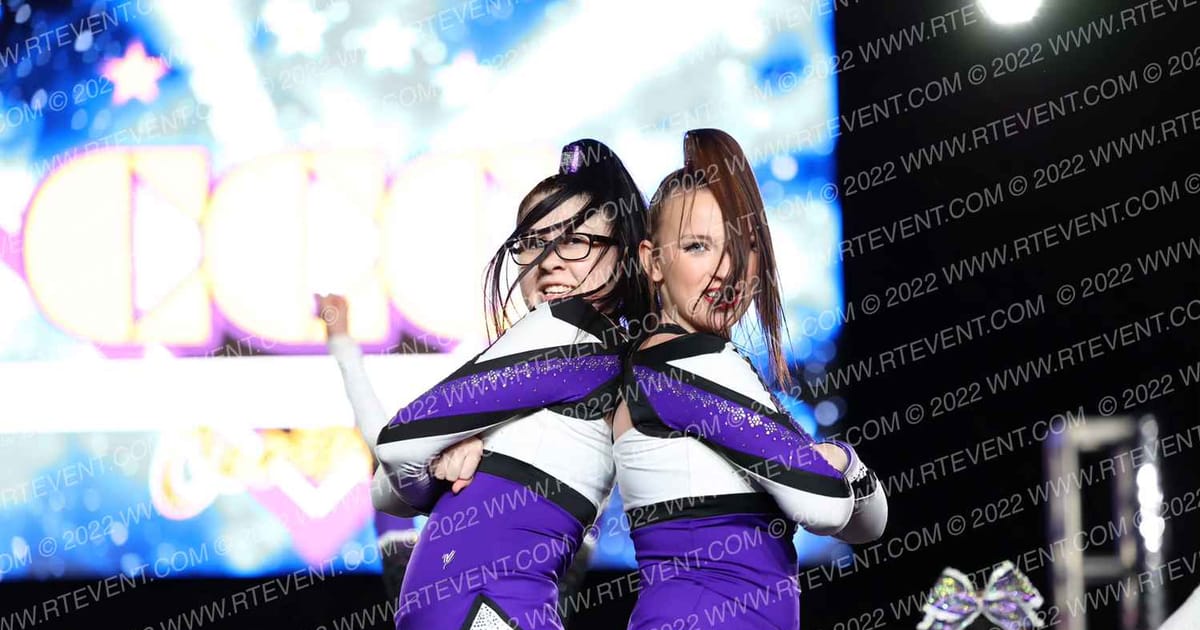 North Country Elite Dark Horse · Hard Rockin National Cheer Day