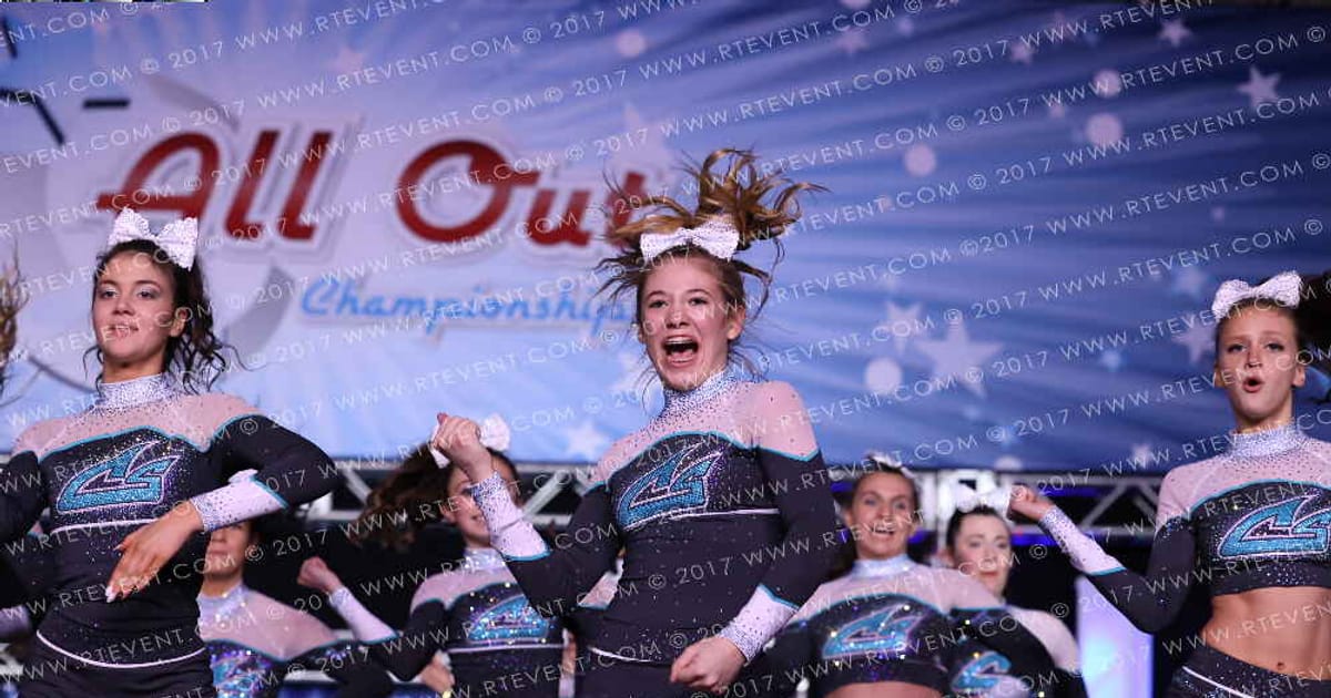 Cheer Sport Sharks New England Lady Sharks · The All Out Nationals
