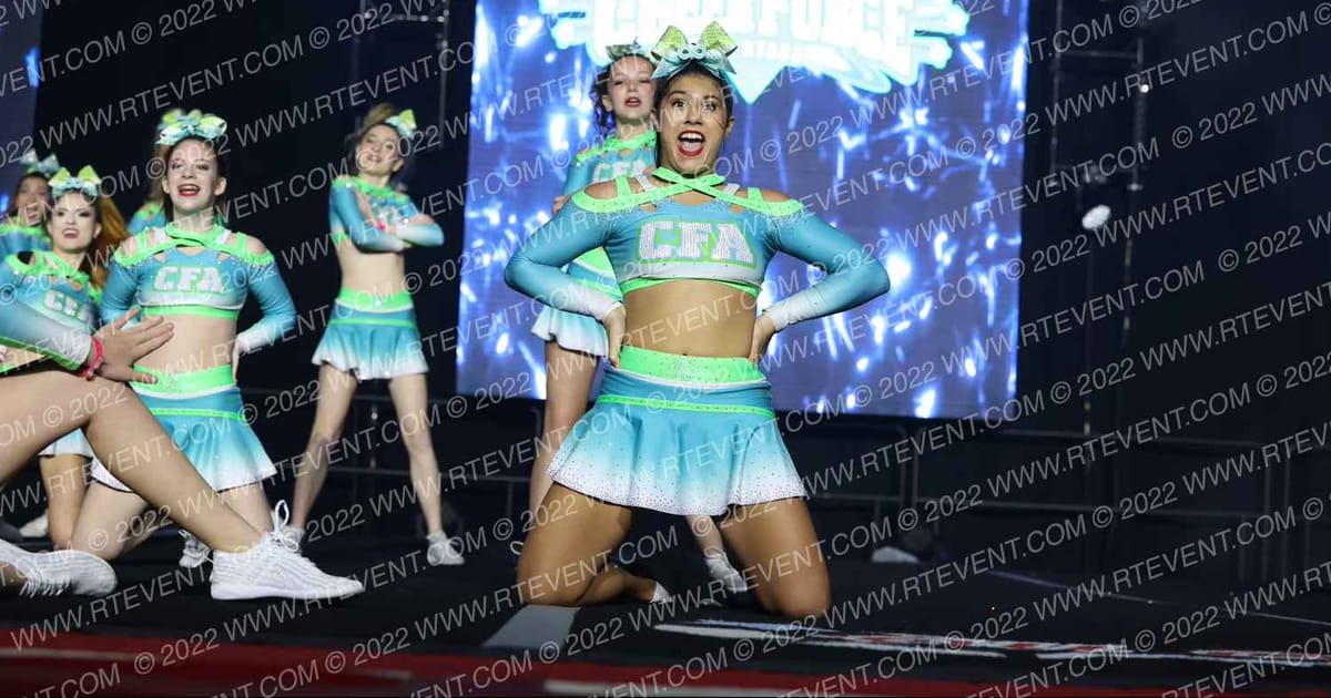 Cheer Force Allstars Infinity · All Out Nationals day two
