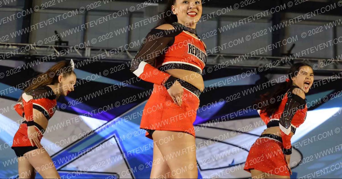 Revolution Cheer Company Zodiac · Athletic Championships