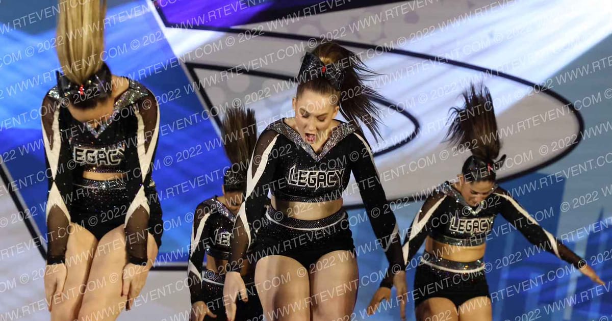 Legacy Premier Cheer Black Widow · Athletic Championships
