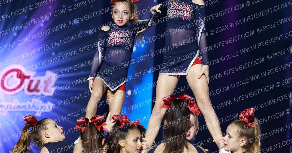 Cheer Express Allstars Youth Stars · All Out Nationals day two