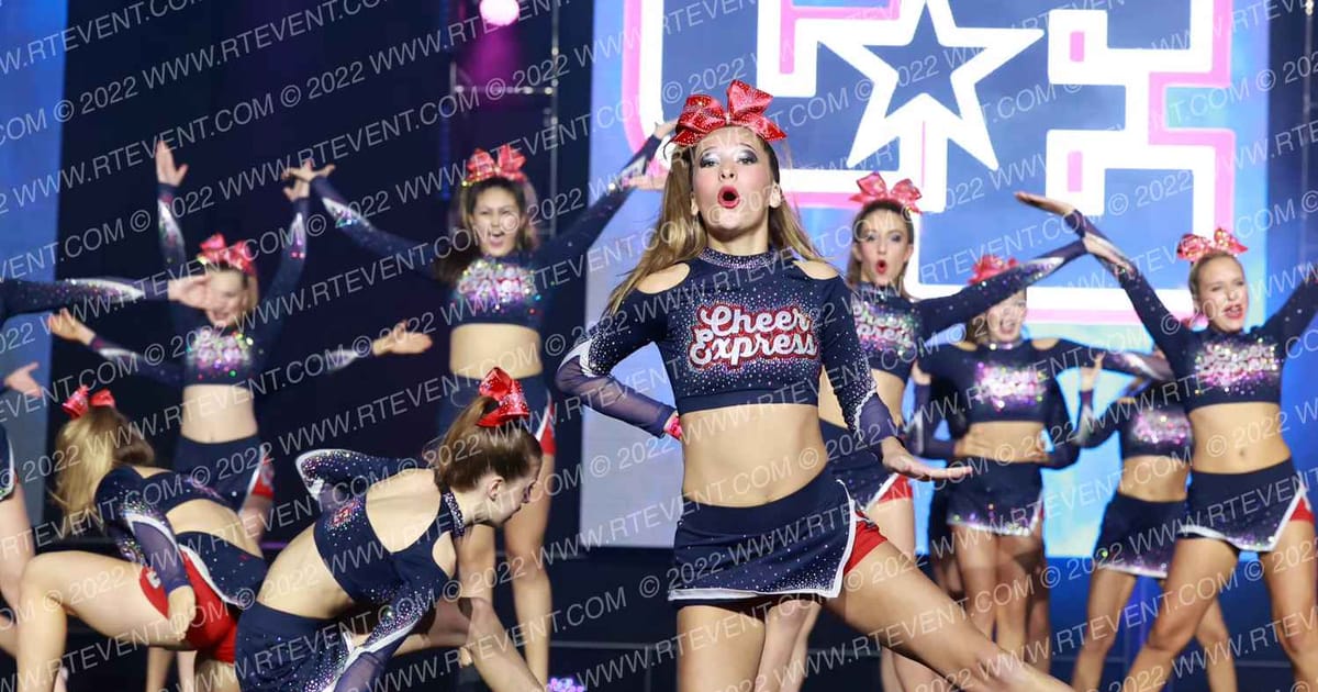 Cheer Express Allstars Princess Elite · All Out Nationals day two