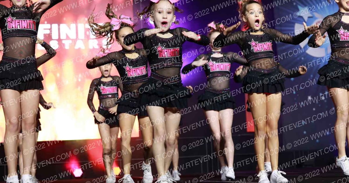 Infinity Allstars Pink Pearls · All Out Nationals day two
