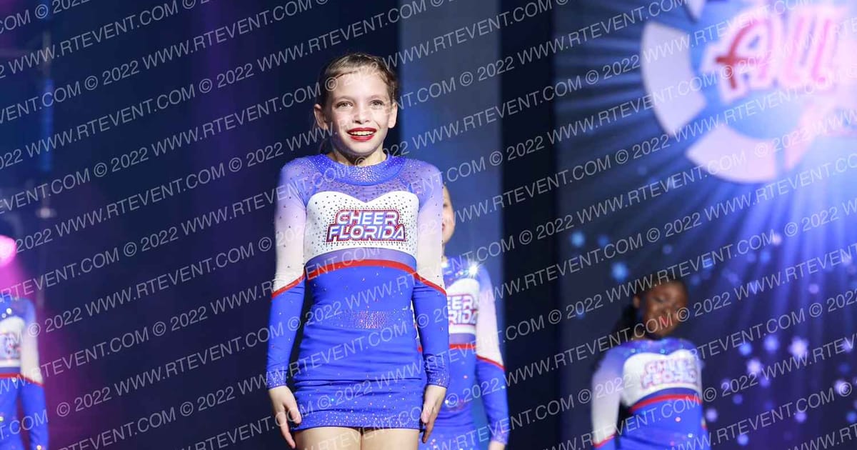 Cheer Florida Allstars Mini Monarchs · All Out Nationals day two