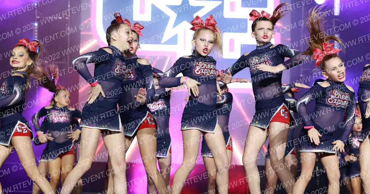 Cheer Express Allstars Divas · All Out Nationals day two