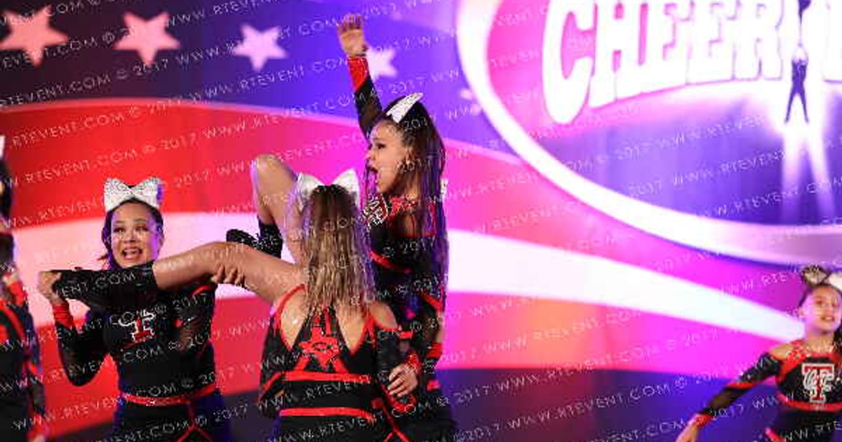 Texas Cheer Force Elite Fire · American Cheer Power Southern Nationals DIDII