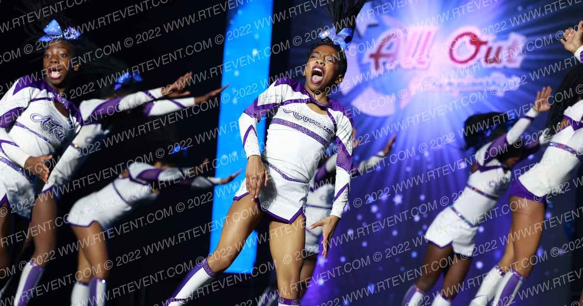 A-Towne Athletics SAPPHIRES · All Out Nationals day two