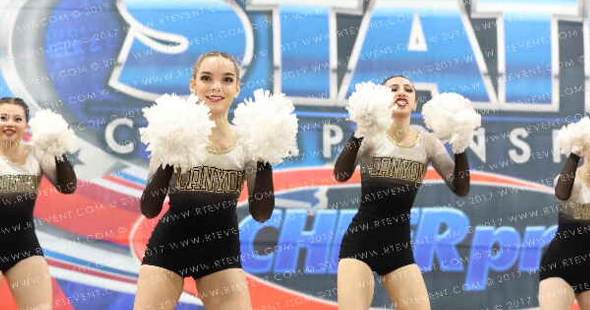 Canyon HS Large JV Pom Int. · CA State Championships Ontario