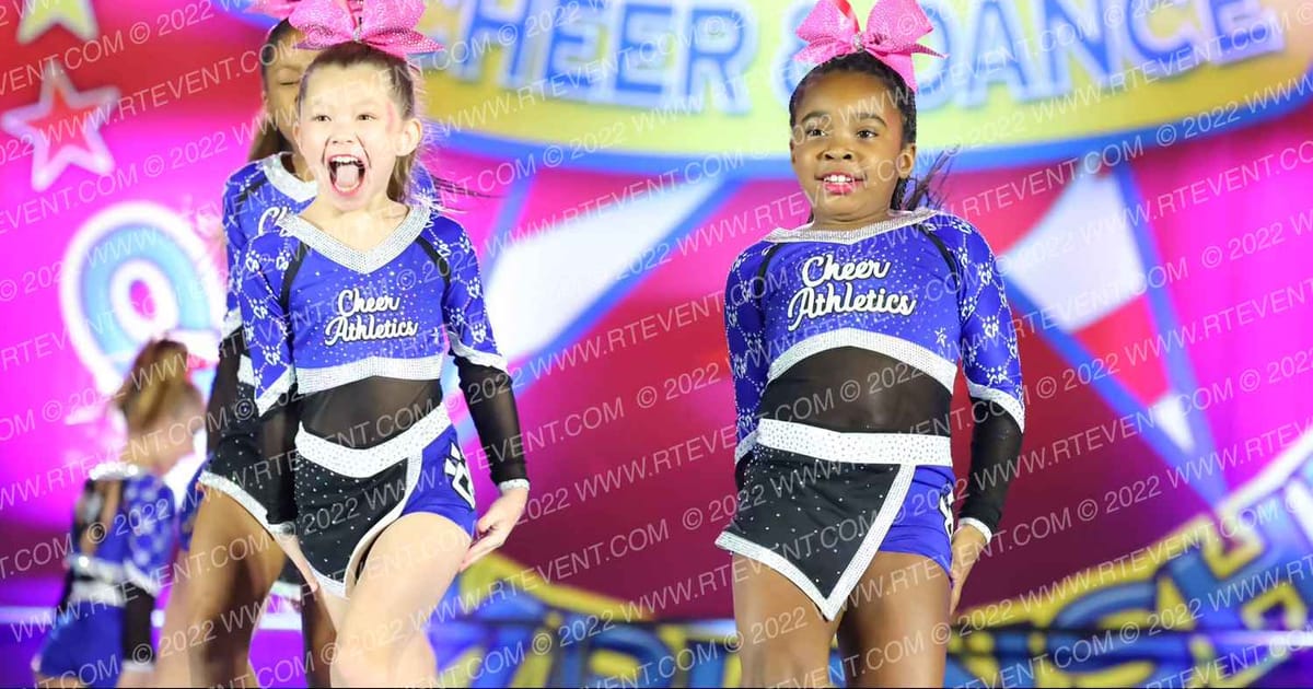 Cheer Athletics - Charlotte Mini Queens · The American Superstarz