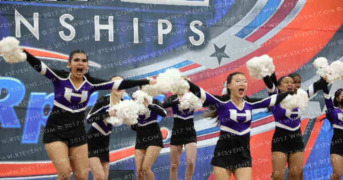 Hoover HS Large JV Pom Int. · CA State Championships Ontario