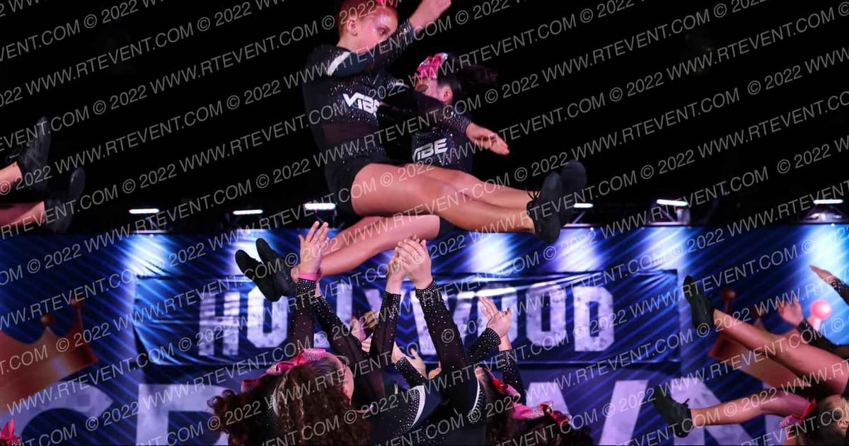 Vibe Cheer and Dance Black Ice · Hollywood Crown