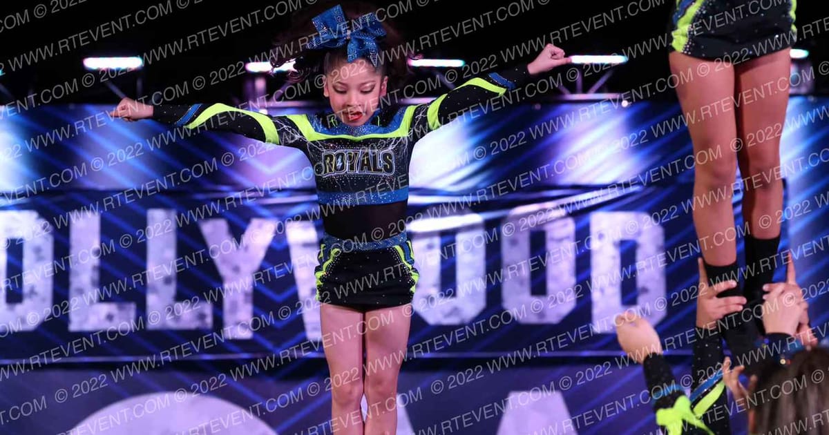 Royal Storm Elite Cheer Emeraldz · Hollywood Crown