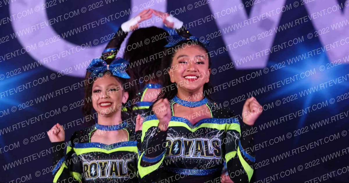 Royal Storm Elite Cheer Midnight · Hollywood Crown