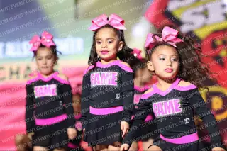 West Coast Fame Allstars Cheer TINY CHAOS
