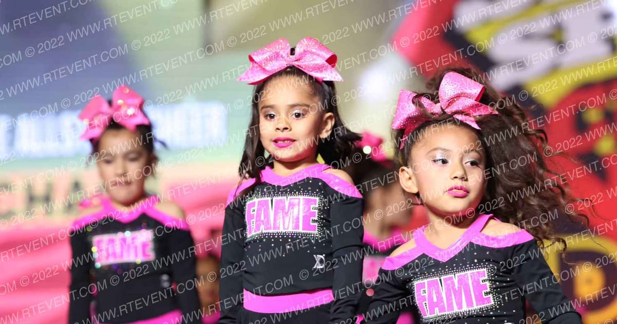 West Coast Fame Allstars Cheer TINY CHAOS · Grand Nationals
