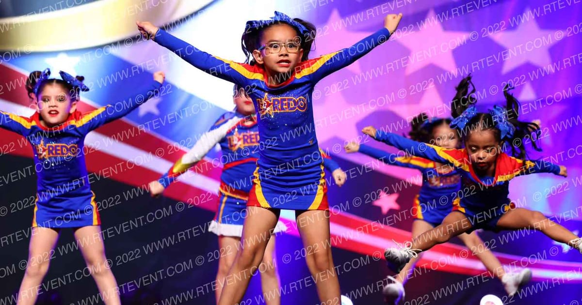 Laredo All American Tiny Stars · Cheer Power Southern Nationals