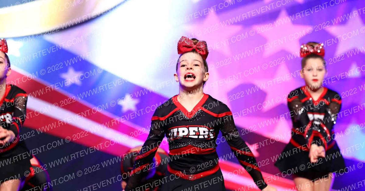 Stars Vipers San Antonio Red Racers · Cheer Power Southern Nationals