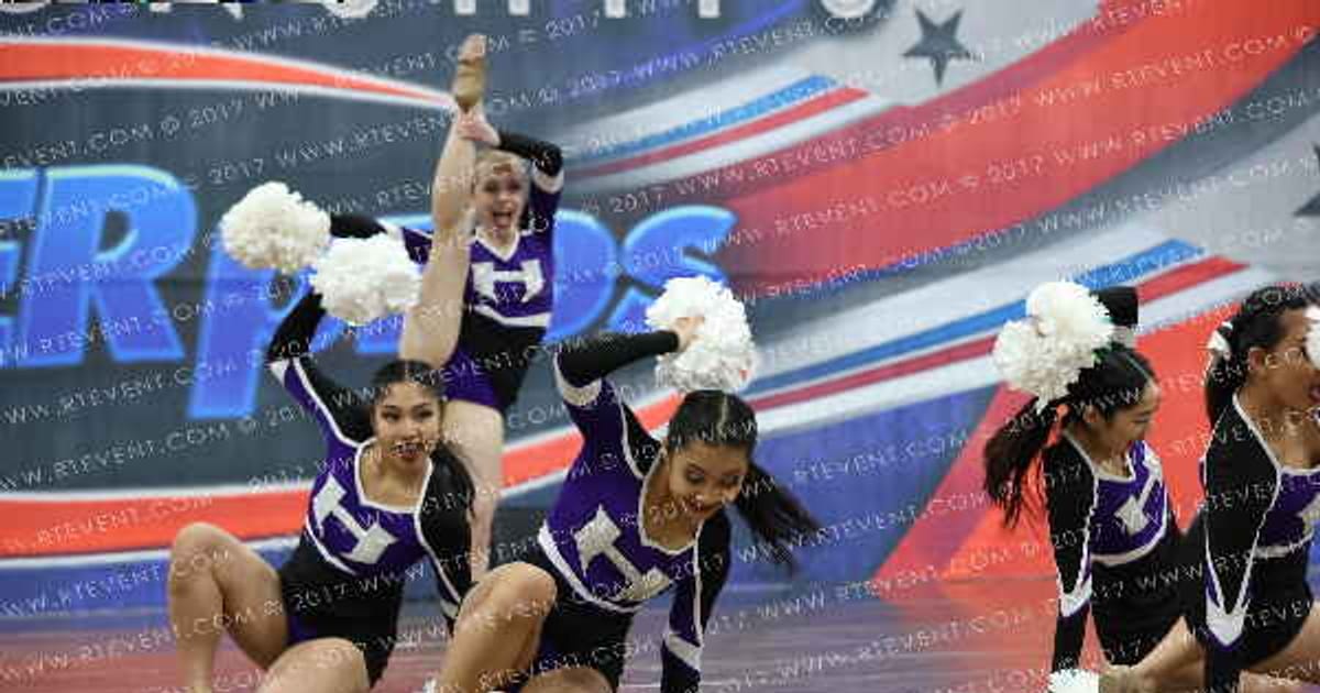 Hoover HS Small Varsity Pom Int. · CA State Championships Ontario